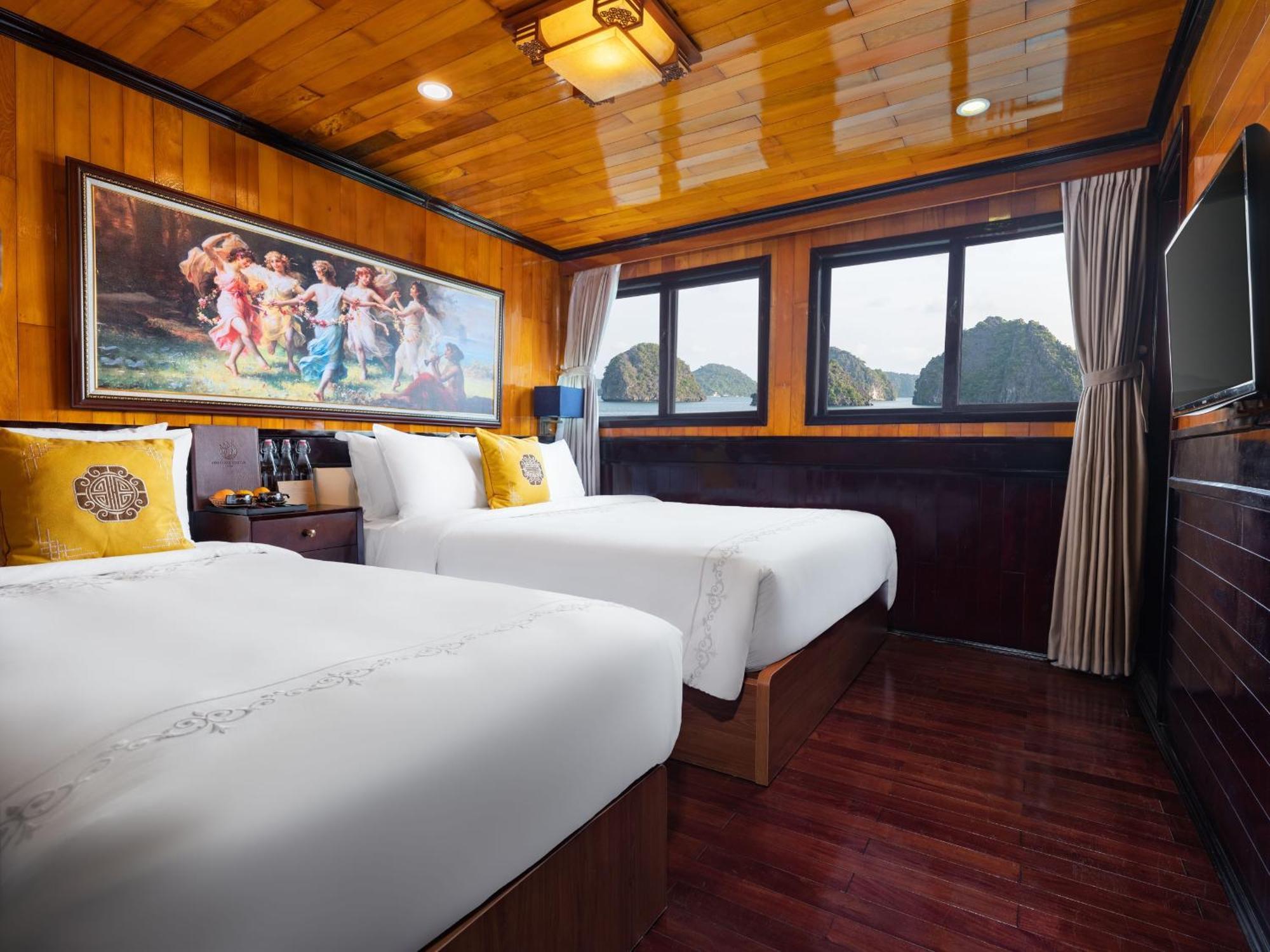 Hera Boutique Cruise Ha Long Bay מראה חיצוני תמונה